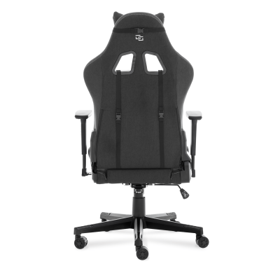 Fotel Gamingowy DELAGEAR G 606 Czarny Materiałowy