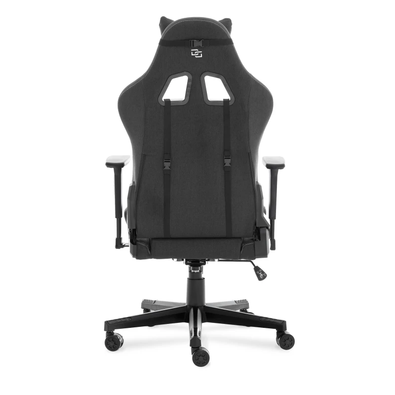 Fotel Gamingowy DELAGEAR G 606 Czarny Materiałowy