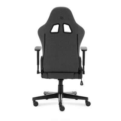Fotel Gamingowy DELAGEAR G 606 Ciemnoszary Materiałowy - widok z tyłu