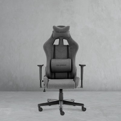 Fotel Gamingowy DELAGEAR G 606 Ciemnoszary Materiałowy