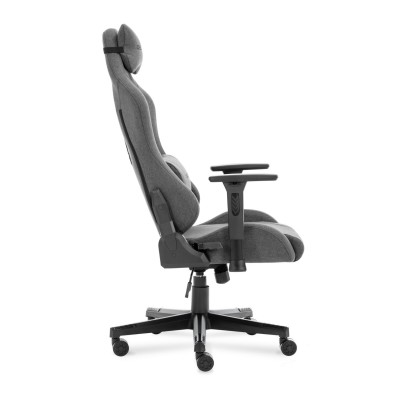 Fotel Gamingowy DELAGEAR G 606 Ciemnoszary Materiałowy