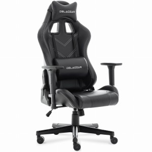 Fotel Gamingowy DELAGEAR G 606 Czarny