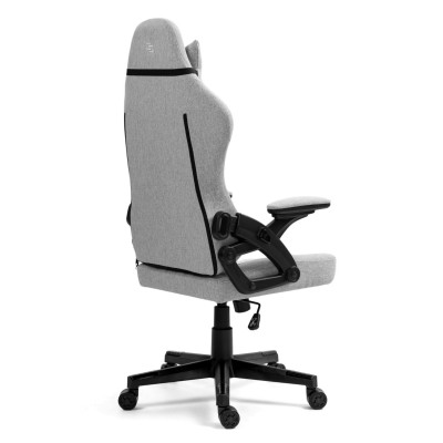 Fotel Gamingowy DELAGEAR G 404 Szary Materiałowy