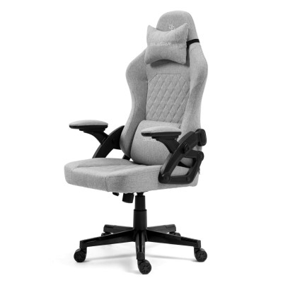 Fotel Gamingowy DELAGEAR G 404 Szary Materiałowy