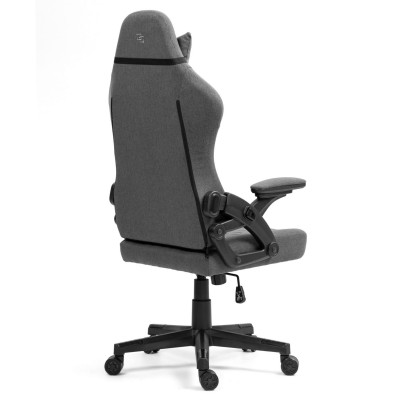 Fotel Gamingowy DELAGEAR G 404 Ciemnoszary Materiałowy