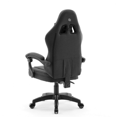 Fotel Gamingowy DELAGEAR G 300 Czarny Materiałowy