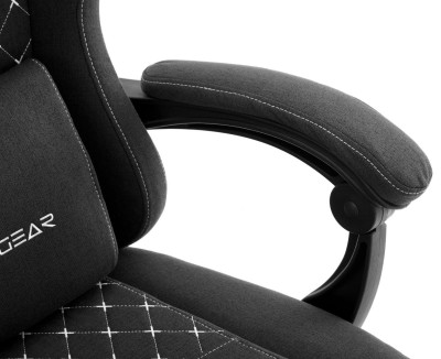 Fotel Gamingowy DELAGEAR G 300 Czarny Materiałowy