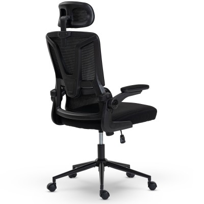 Fotel Ergonomiczny Biurowy DELAGEAR M 350 Czarny