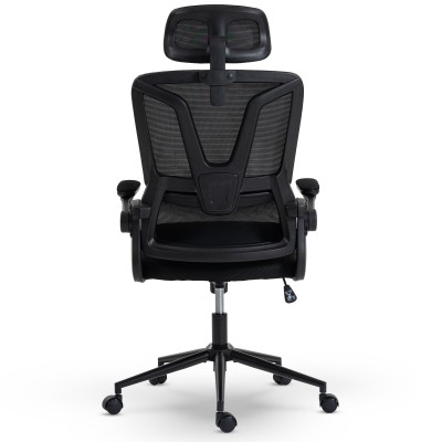 Fotel Ergonomiczny Biurowy DELAGEAR M 350 Czarny