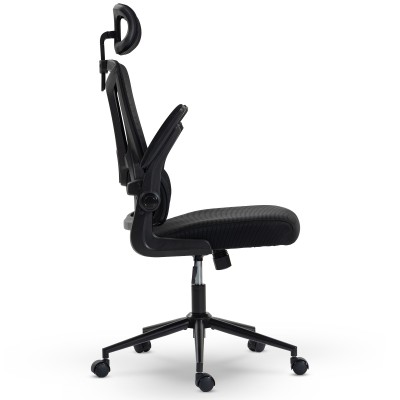 Fotel Ergonomiczny Biurowy DELAGEAR M 350 Czarny