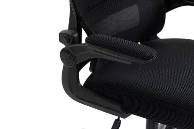 Fotel Ergonomiczny Biurowy DELAGEAR M 350 Czarny