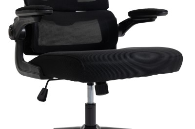 Fotel Ergonomiczny Biurowy DELAGEAR M 350 Czarny