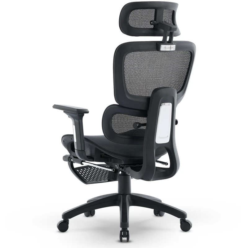 Fotel Ergonomiczny Biurowy DELAGEAR M Pro 750 Czarny