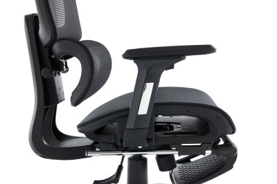 Fotel Ergonomiczny Biurowy DELAGEAR M Pro 750 Czarny - DÓŁ FOTELA