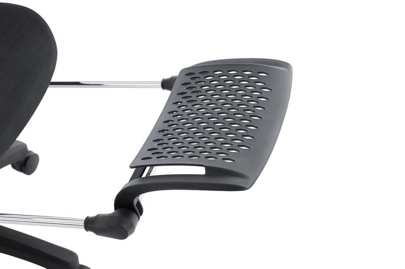 Fotel Ergonomiczny Biurowy DELAGEAR M Pro 750 Czarny - PODNÓŻEK