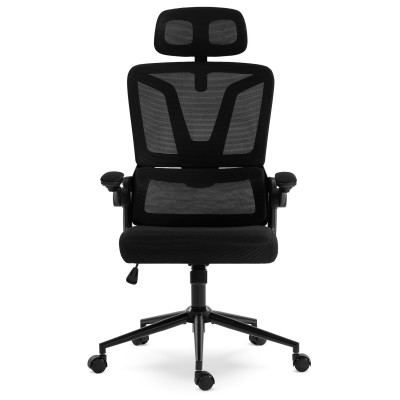 Fotel Ergonomiczny Biurowy DELAGEAR M 350 Czarny