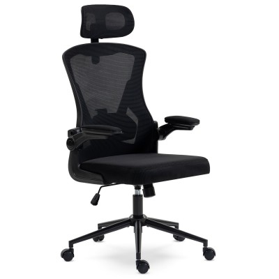 Fotel Biurowy Ergonomiczny DELAGEAR M 330 Czarny