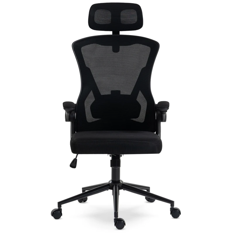 Fotel Biurowy Ergonomiczny DELAGEAR M 330 Czarny