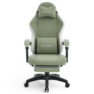 Fotel Gamingowy Delagear G 325 Zielony Materiałowy