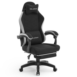 Fotel Gamingowy Delagear G 325 Czarny Materiałowy