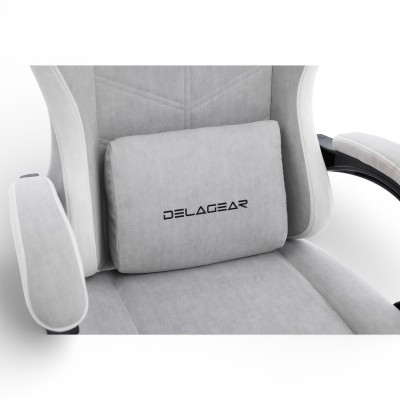 Fotel Gamingowy Delagear G 325 Szary Materiałowy