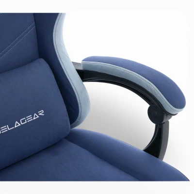 Fotel Gamingowy Delagear G 325 Ciemnoniebieski Materiałowy