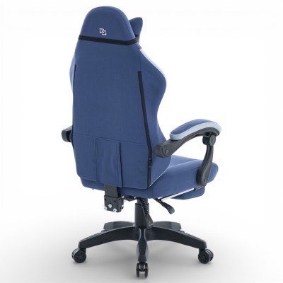 Fotel Gamingowy Delagear G 325 Ciemnoniebieski Materiałowy