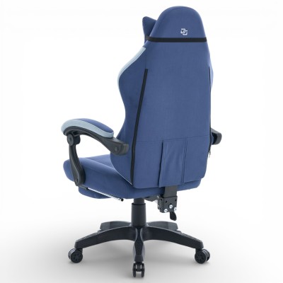 Fotel Gamingowy Delagear G 325 Ciemnoniebieski Materiałowy