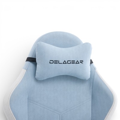 Fotel Gamingowy Delagear G 325 Niebieski Materiałowy