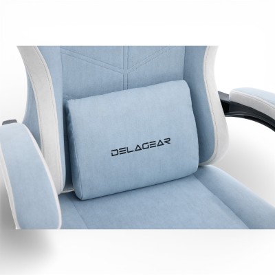 Fotel Gamingowy Delagear G 325 Niebieski Materiałowy