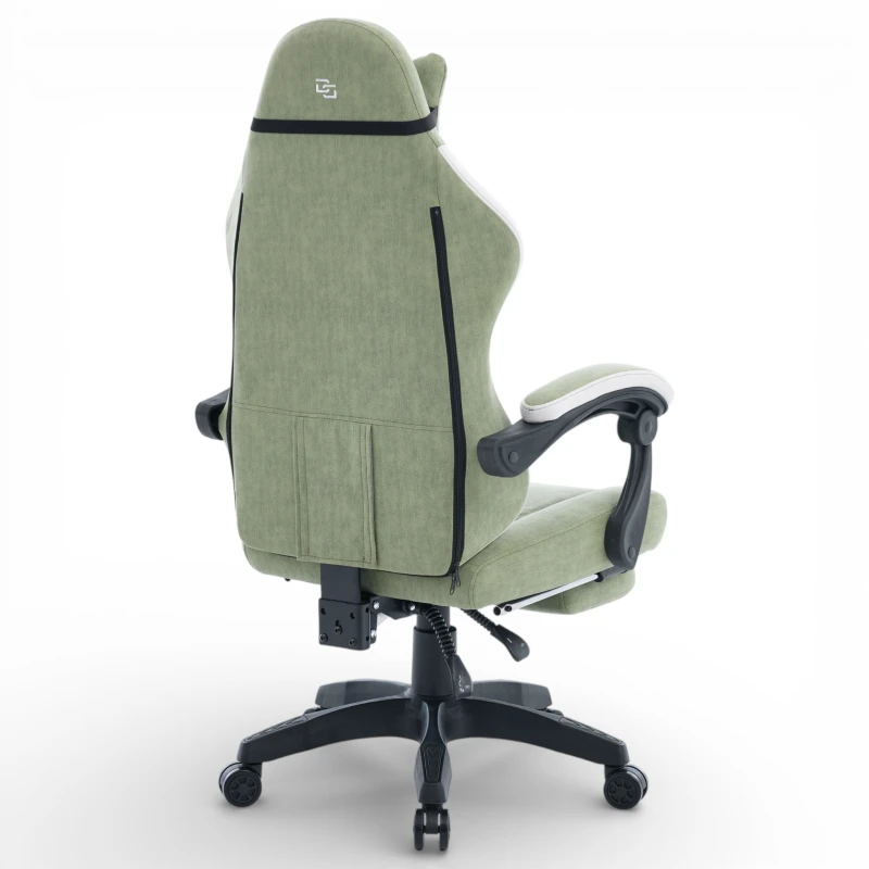 Fotel Gamingowy Delagear G 325 Zielony Materiałowy