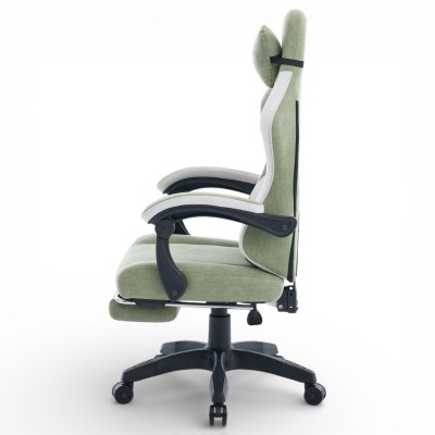 Fotel Gamingowy Delagear G 325 Zielony Materiałowy