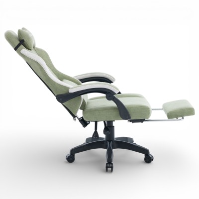 Fotel Gamingowy Delagear G 325 Zielony Materiałowy