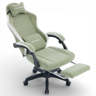 Fotel Gamingowy Delagear G 325 Zielony Materiałowy