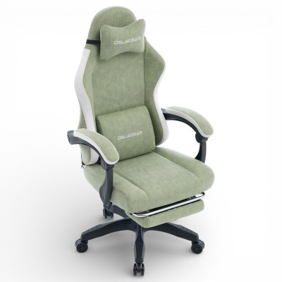 Fotel Gamingowy Delagear G 325 Zielony Materiałowy