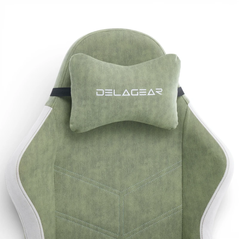 Fotel Gamingowy Delagear G 325 Zielony Materiałowy