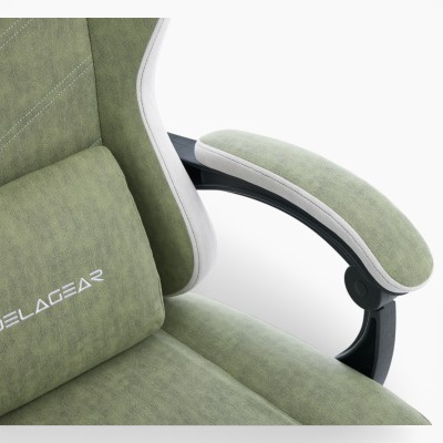 Fotel Gamingowy Delagear G 325 Zielony Materiałowy