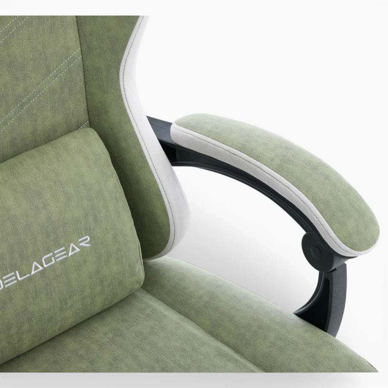 Fotel Gamingowy Delagear G 325 Zielony Materiałowy