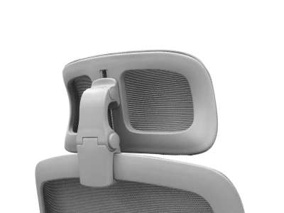 Zawias i mechanizm nachylenia zagłówka fotela ERGONAUT NIMBUS – tył.