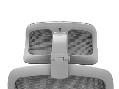 Pionowa regulacja wysokości zagłówka fotela ERGONAUT NIMBUS – tył.