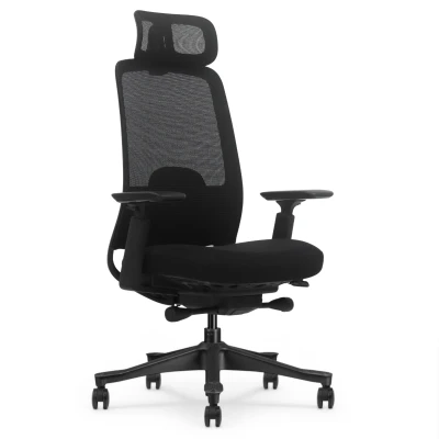 Fotel Ergonomiczny Biurowy ERGONAUT NIMBUS Czarny