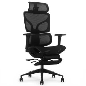 Fotel Ergonomiczny Biurowy ERGONAUT BIONIC AIR FR Czarny