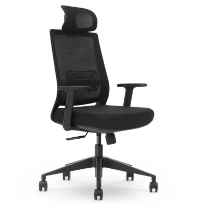 Fotel Ergonomiczny Biurowy ERGONAUT NEST Czarny