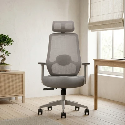 Fotel Ergonomiczny Biurowy ERGONAUT PULSE Szary