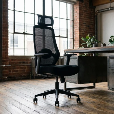 Fotel Ergonomiczny Biurowy ERGONAUT PULSE Czarny