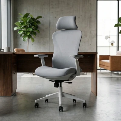 Fotel Ergonomiczny Biurowy ERGONAUT VOYAGER Szary