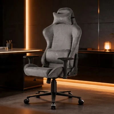 Fotel Gamingowy Delagear G 600 PURE Ciemnoszary