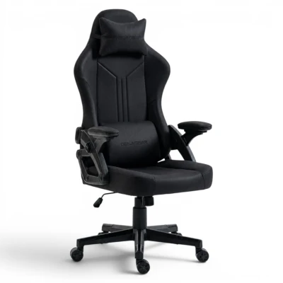 Fotel Gamingowy Delagear G 414 Czarny Materiałowy