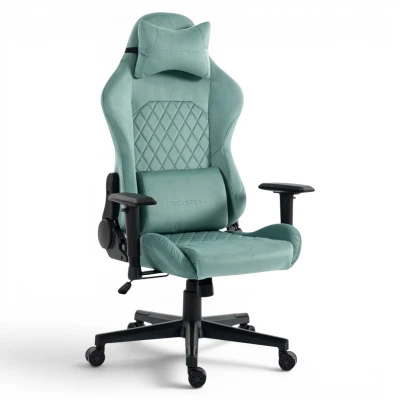 Fotel Gamingowy Delagear G 505 Zielony Materiałowy