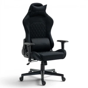 Fotel Gamingowy Delagear G 505 Czarny Materiałowy